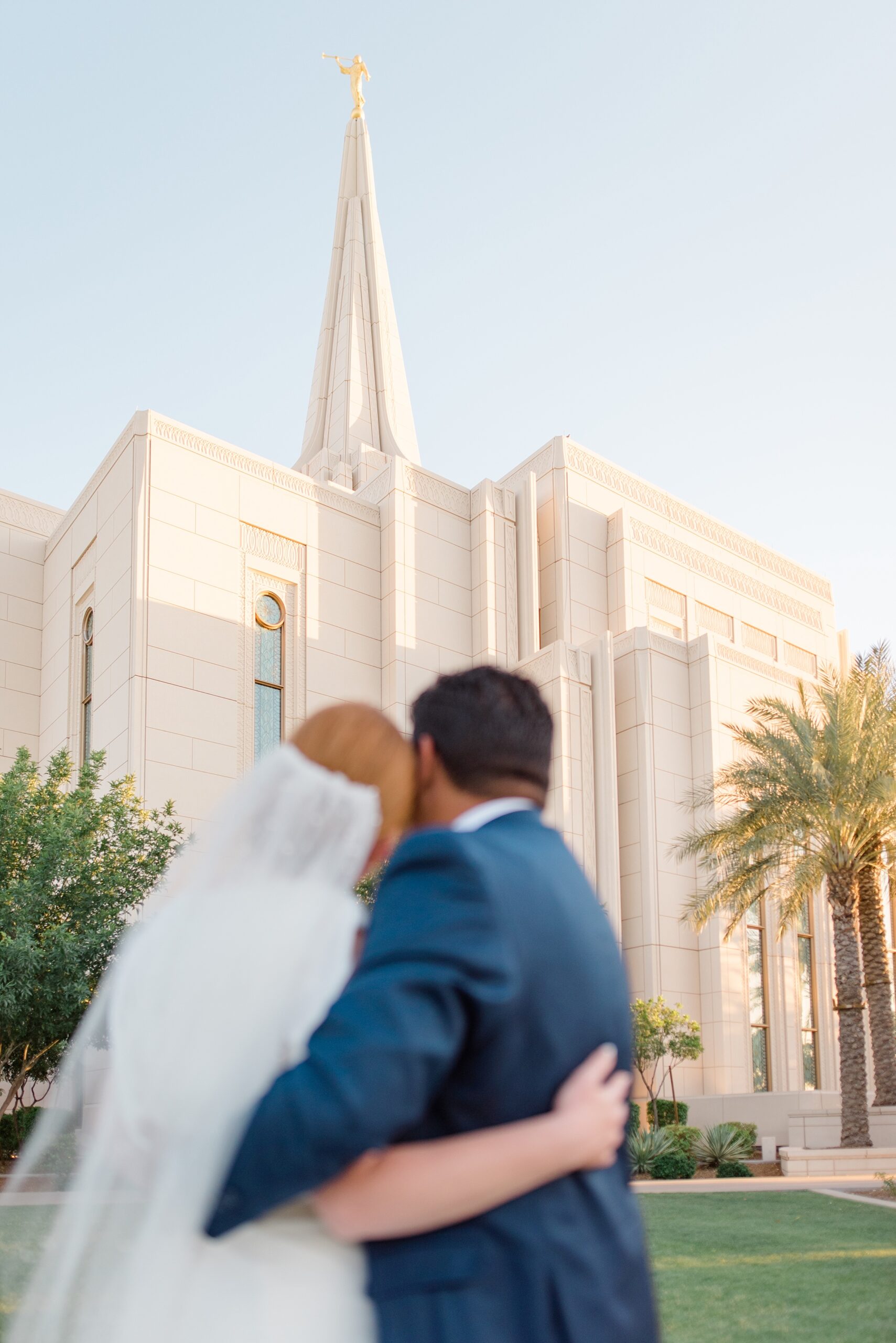 Wedding at Gilbert temple, AZ.